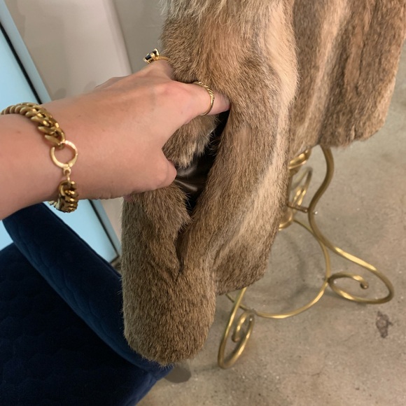 Real rabbit fur vest - Picture 5 of 6